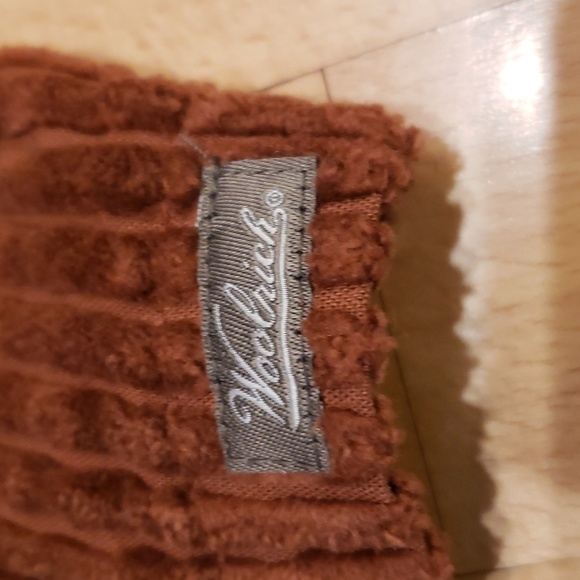 Woolrich 100% cotton russet colored wide wale corduroy zip front with  pockets - Picture 2 of 6